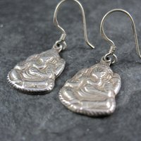 Vintage Sterling Ganesh Earrings