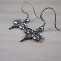 Sterling Silver Buddha Eyes Earrings