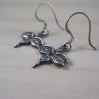 Sterling Silver Buddha Eyes Earrings