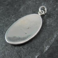 Vintage Sterling Silver Kokopelli Pendant Southwestern Overlay