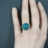 Vintage Sterling Silver Eilat Ring Size 6