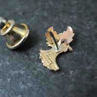 Vintage 10K Black Hills Gold Angel Pin Coleman Company