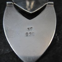 Large 1980s Onyx Earrings Sterling Silver