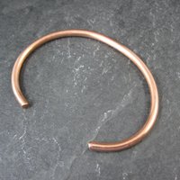 Simple Copper Cuff Bracelet 6 Inches