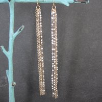 Extra Long Duster Chain Earrings
