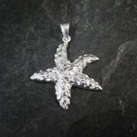 Sterling Silver Starfish Pendant