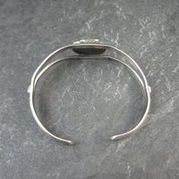 Navajo Child's Turquoise Cuff Bracelet 4.25" Sterling Silver