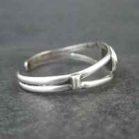 Navajo Child's Turquoise Cuff Bracelet 4.25" Sterling Silver