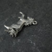 Tiny Pewter Rearing Horse Charm