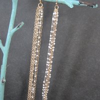 Extra Long Duster Chain Earrings