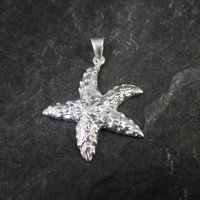 Sterling Silver Starfish Pendant