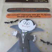 Dimensional Halloween Vampire Stickers Recollections Scrapbooking