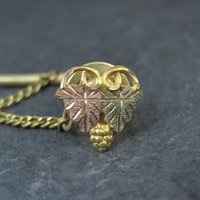 Vintage FL Thorpe Black Hills Gold Tie Tack