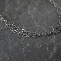 Vintage Black Hills Silver Leaf Necklace Coleman-Frizzell