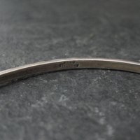 Vintage Sterling Art Deco Bangle Bracelet 7.5 Inches by Beau