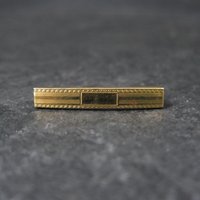 Tiny 1940s 10K Bar Pin Hayward NOS