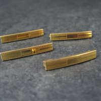 Tiny 1940s 10K Bar Pin Hayward NOS
