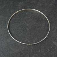 Vintage Sterling Art Deco Bangle Bracelet 7.5 Inches by Beau