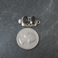 Sterling Silver Smoky Quartz Box Clasp