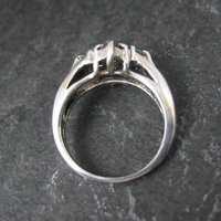 Sterling Silver Multi Gemstone Ring Size 8 New Old Stock Dee Berkley