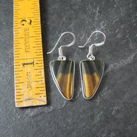 Sterling Silver Tigers Eye Earrings