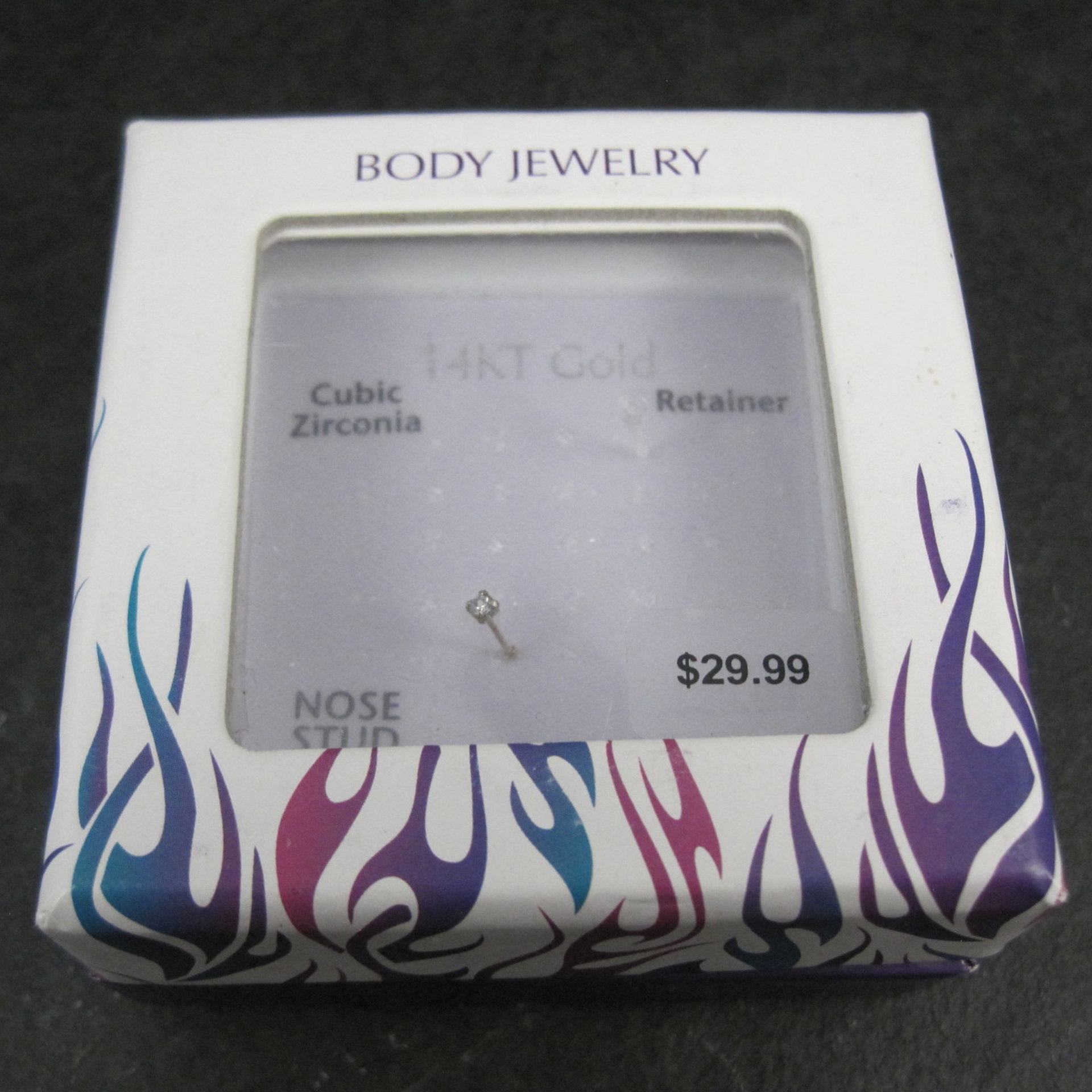 14K Nose Stud 20 Gauge Nose Bone