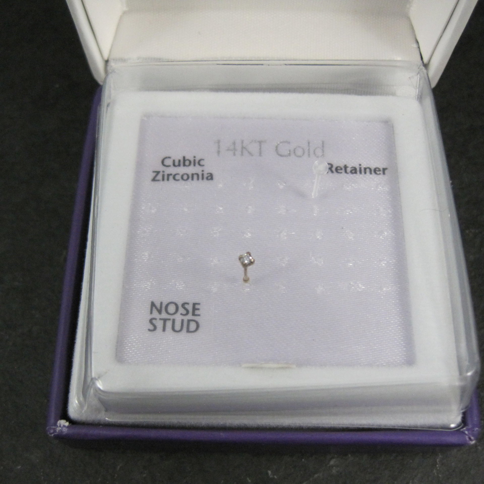 14K Nose Stud 20 Gauge Nose Bone
