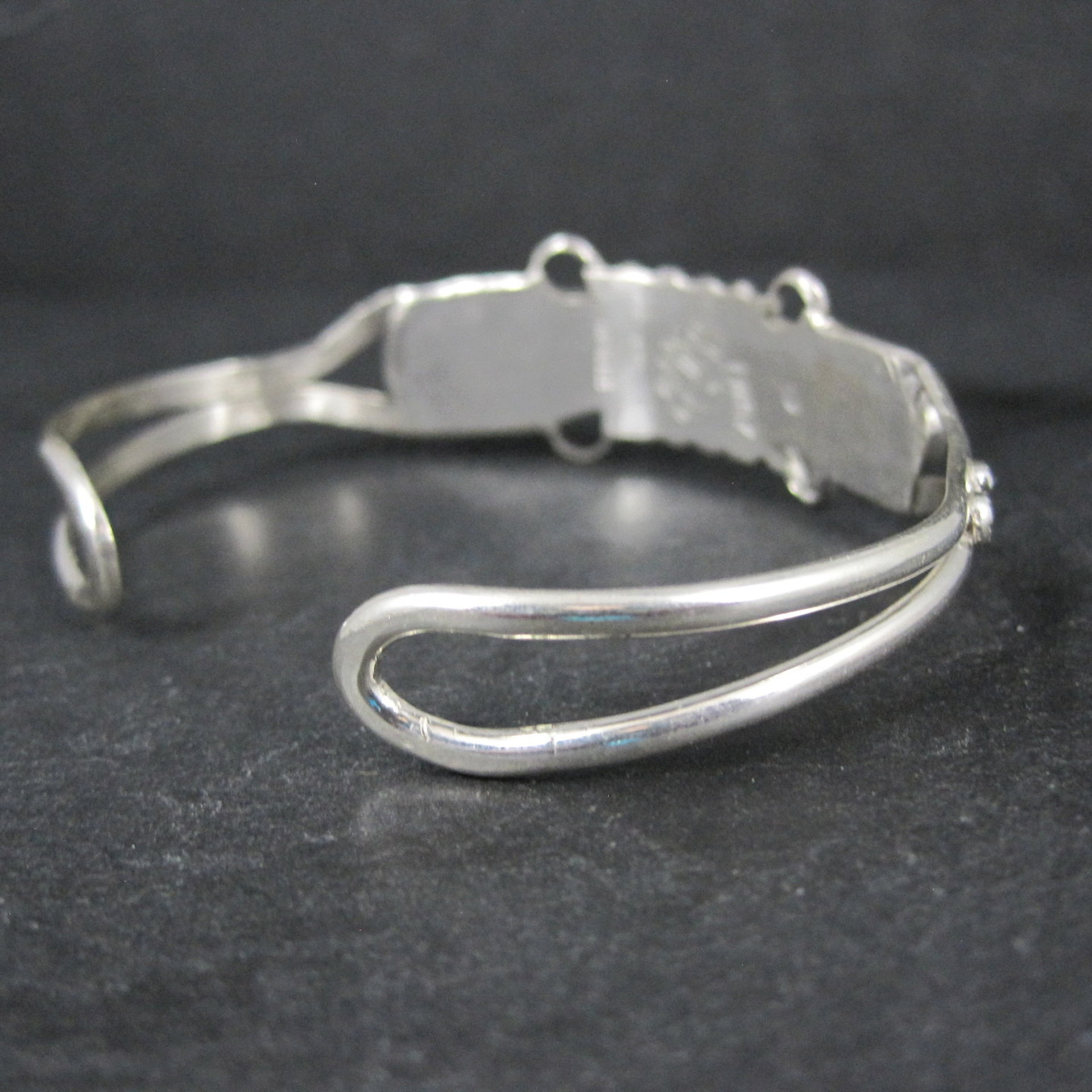 Dainty Zuni Inlay Cuff Bracelet 6.25 Inches
