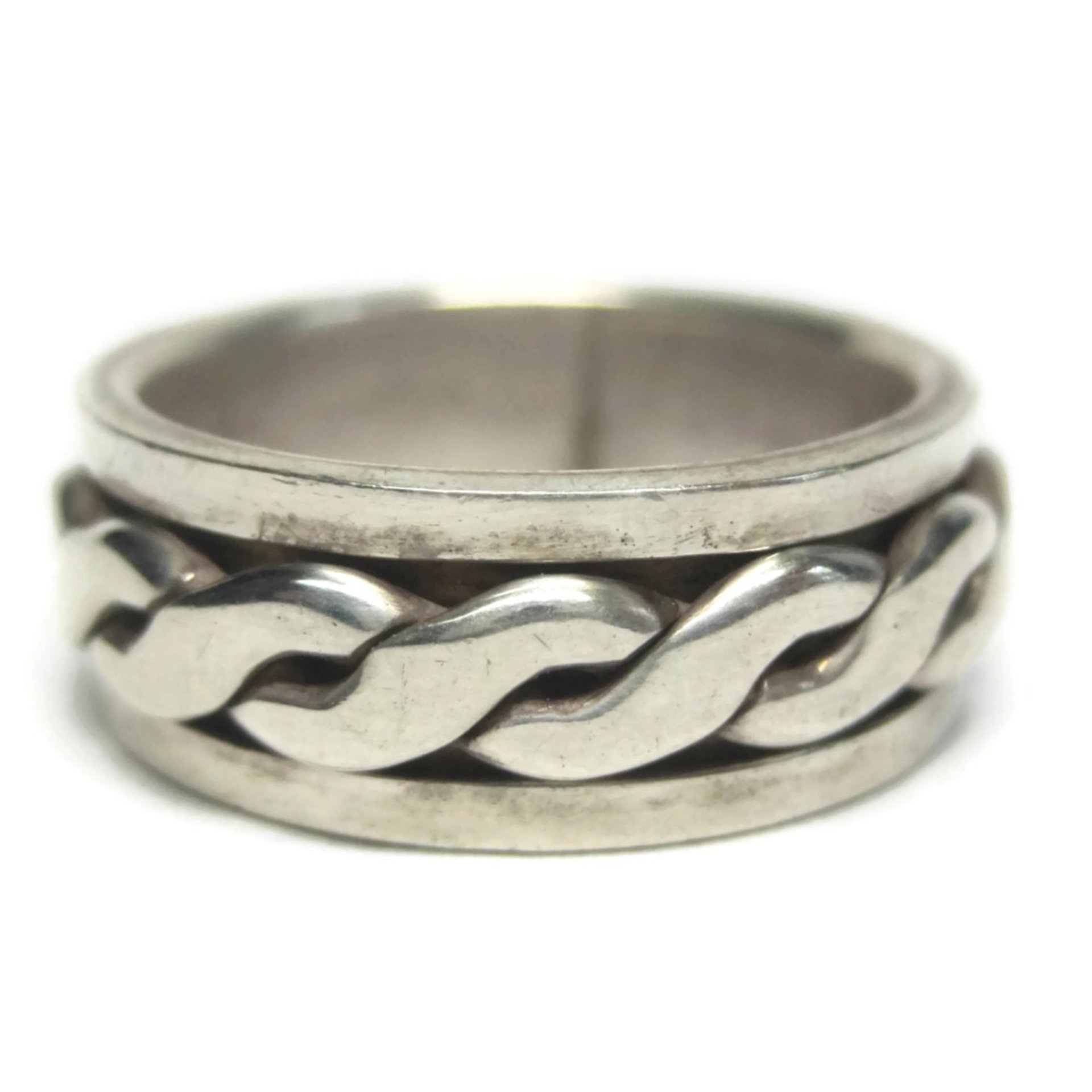 Vintage 90s Spinner Band Ring Sterling Size 7