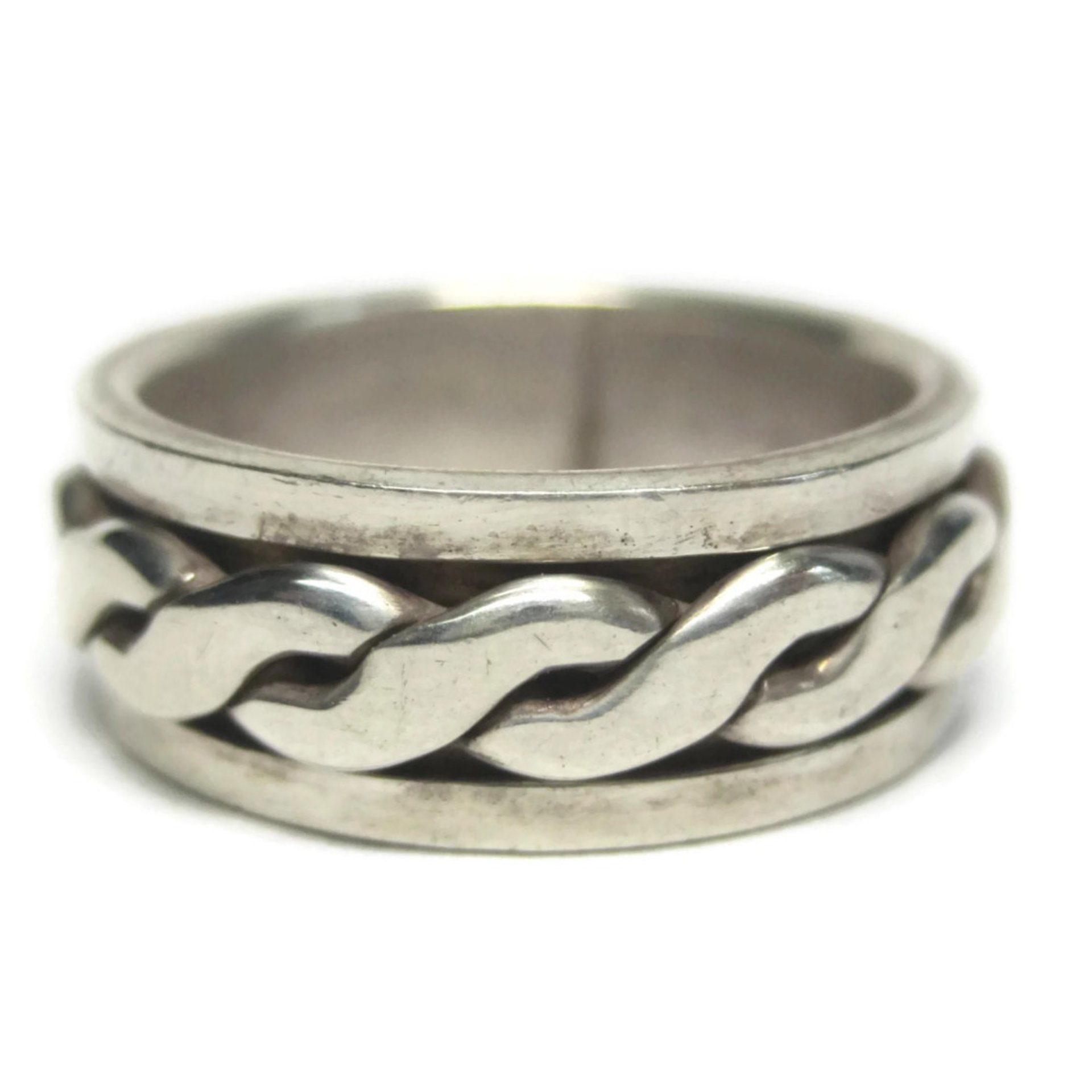 Vintage 90s Spinner Band Ring Sterling Size 7