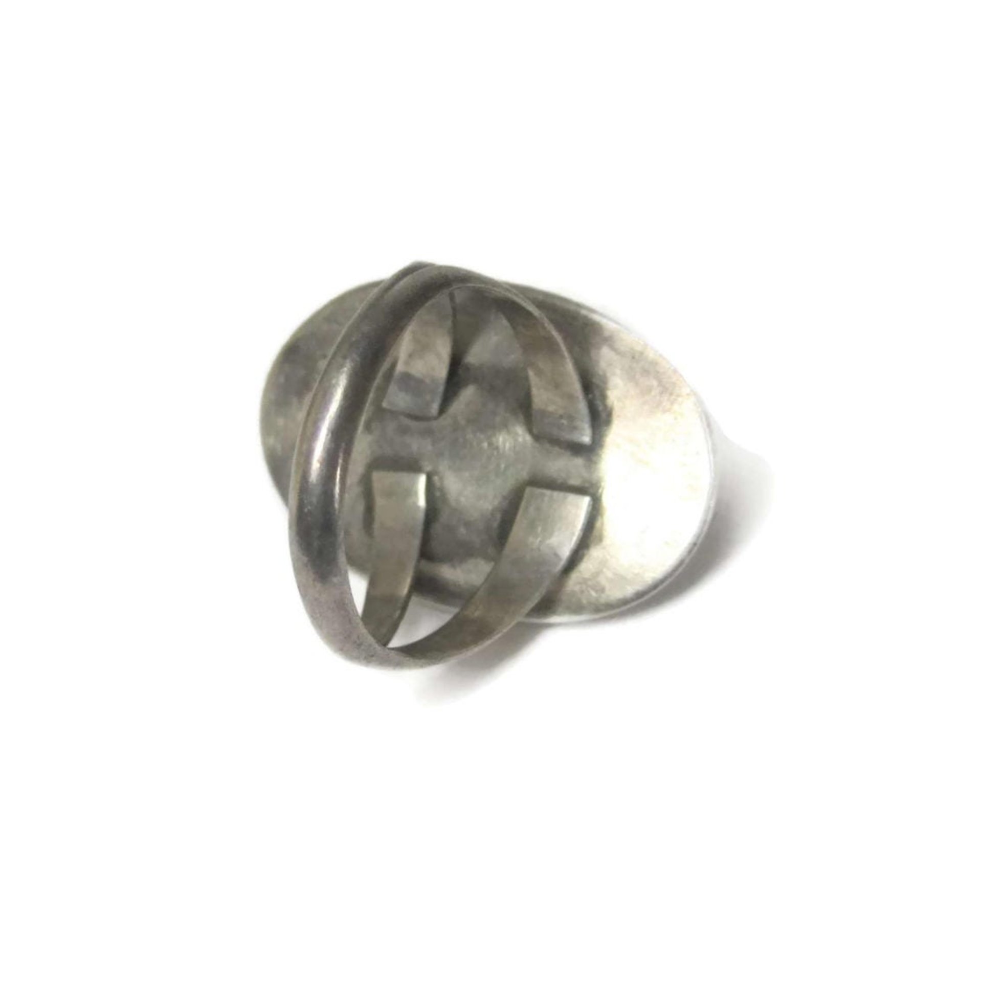 Vintage Sterling Navajo Green Turquoise Ring Size 6.5 Sarah Watson