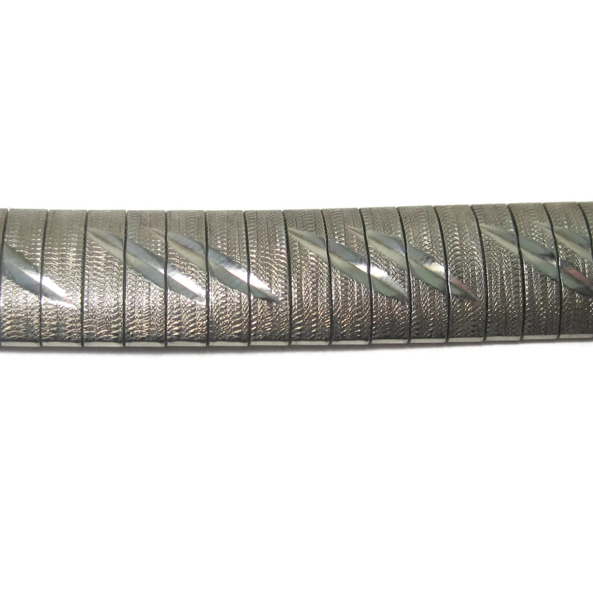 Estate Italian Sterling 1/2 Inch Bracelet 8 Inches