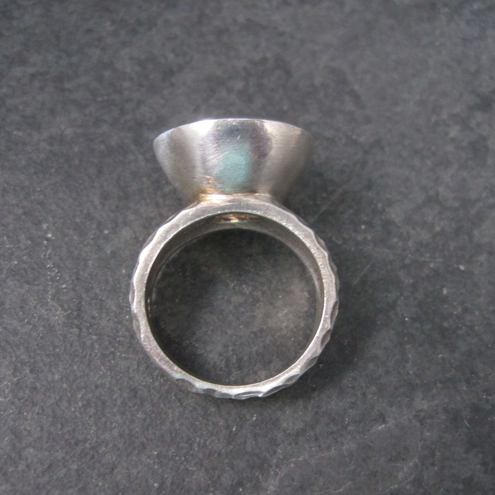 Large Estate Cubic Zirconia Statement Ring Size 7.5