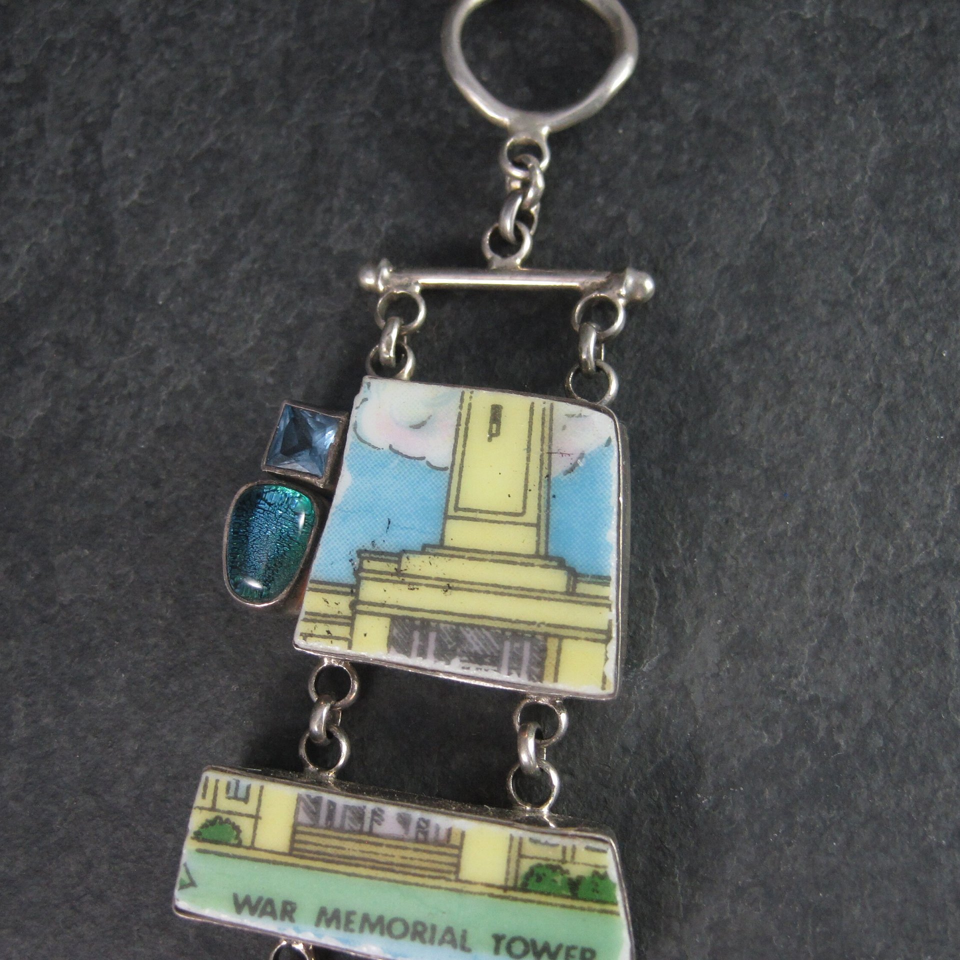 Huge Estate Designer Sterling Louisiana Bracelet