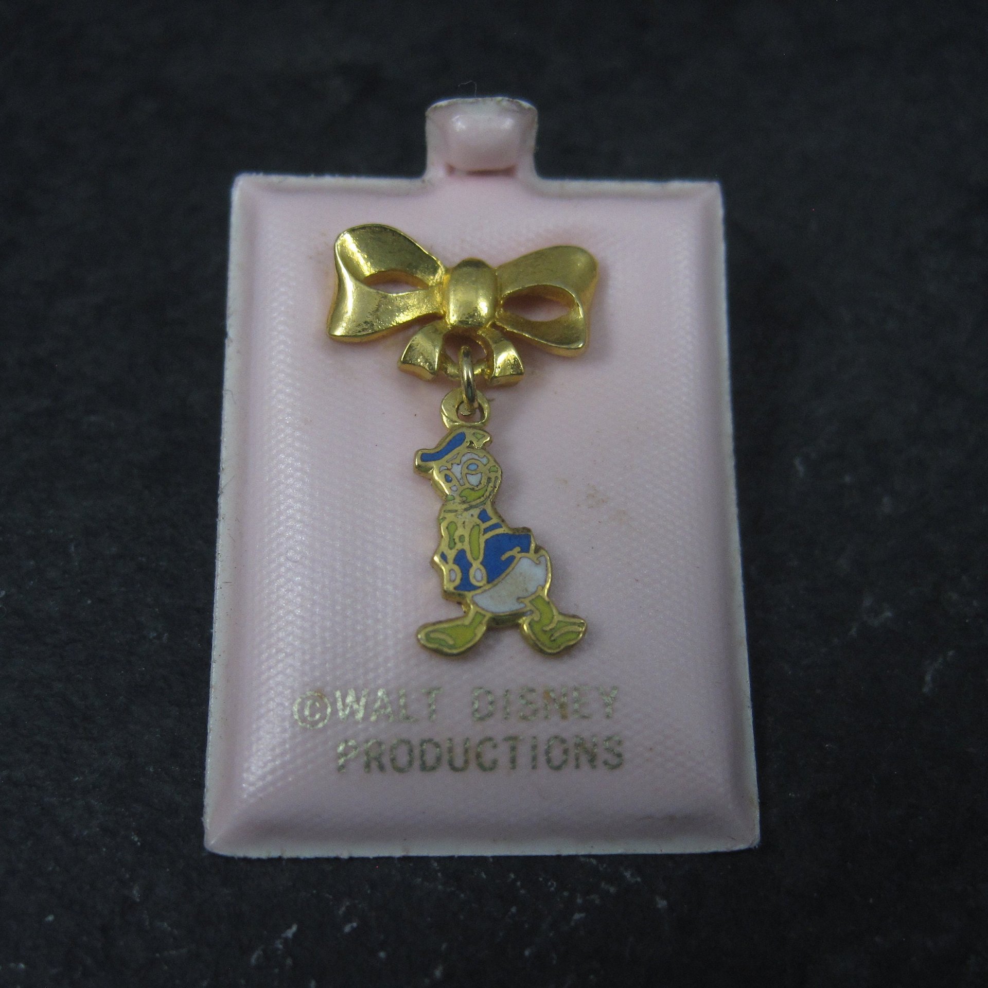 Vintage Licensed Disney Enamel Donald Duck Lapel Pin