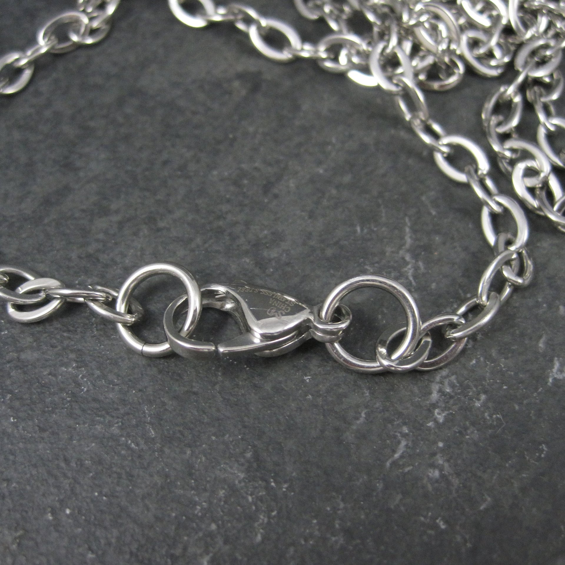 Classic 100 Inch Stainless Steel Opera Length Chain Necklace