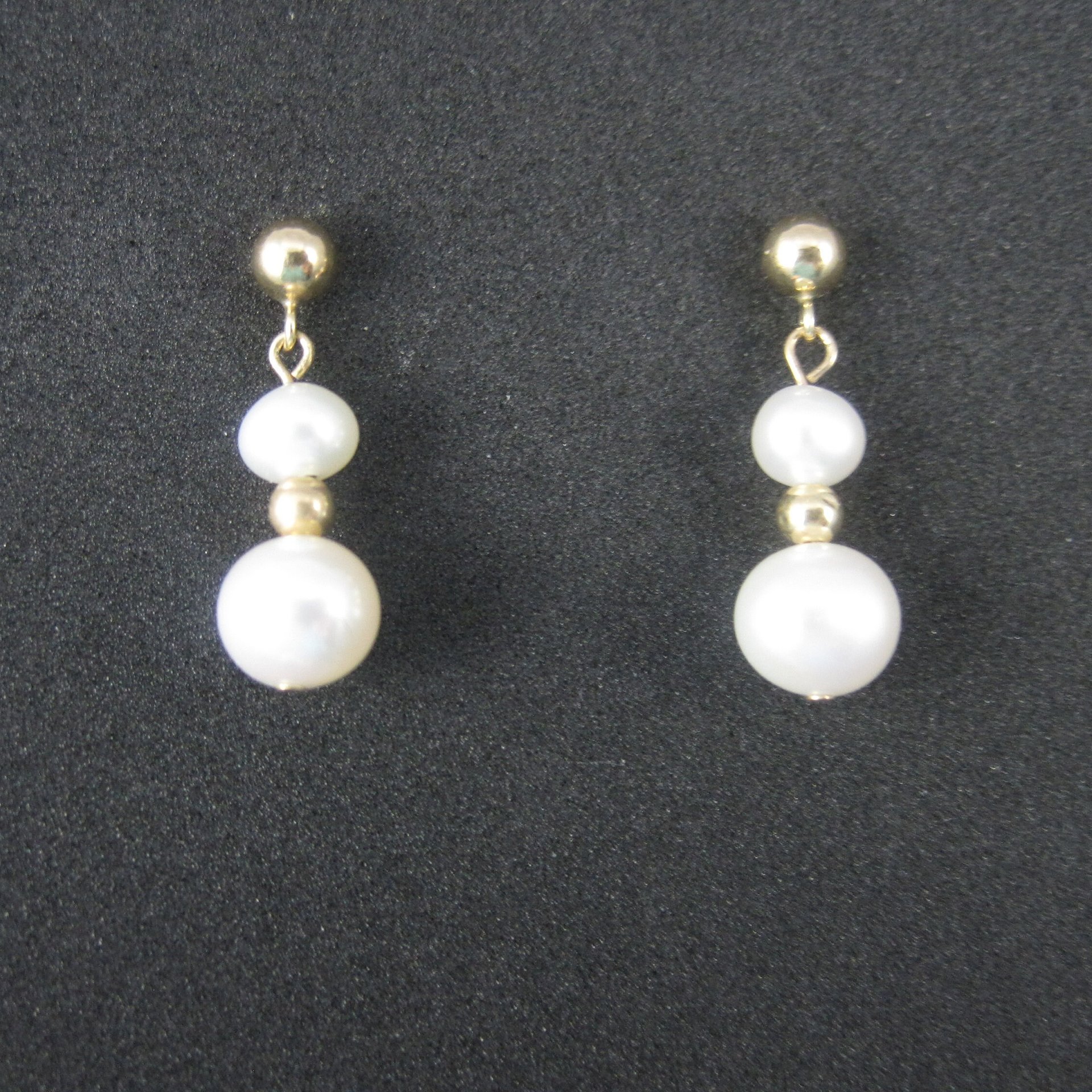 Vintage 14K Pearl Earrings