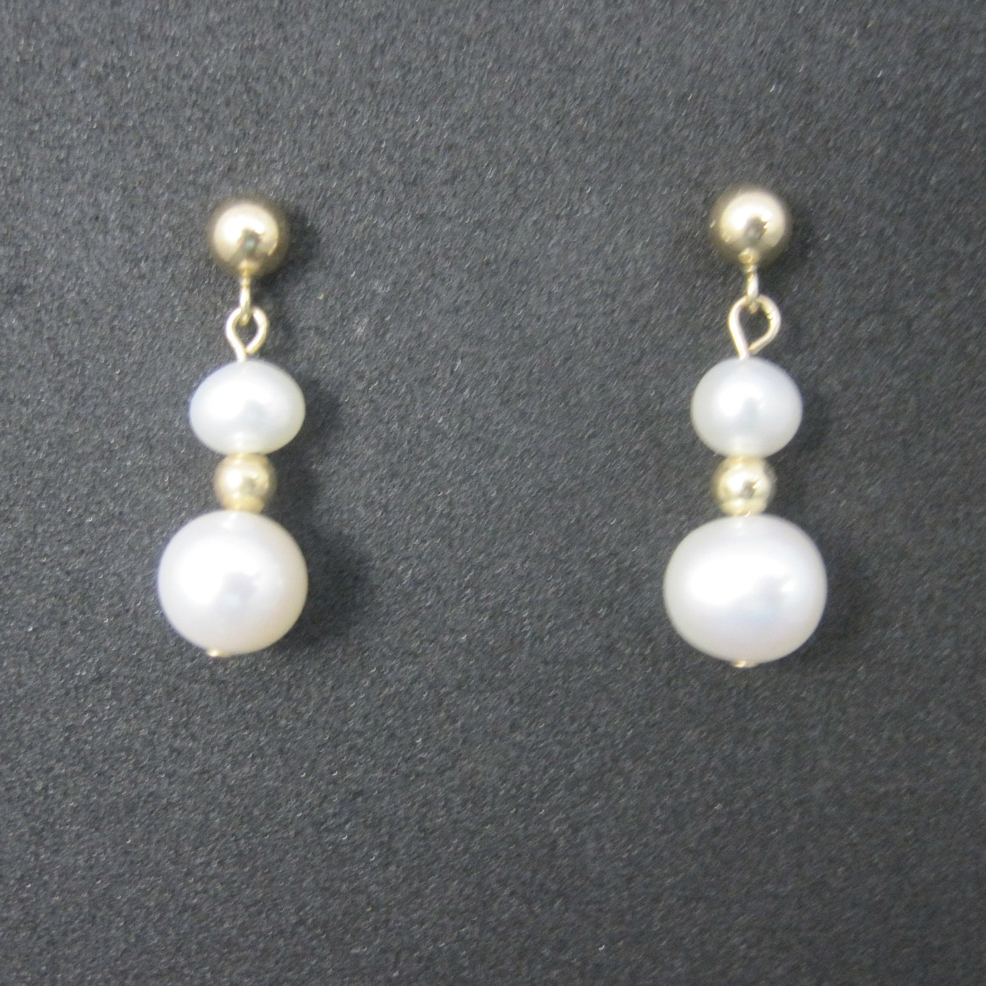 Vintage 14K Pearl Earrings