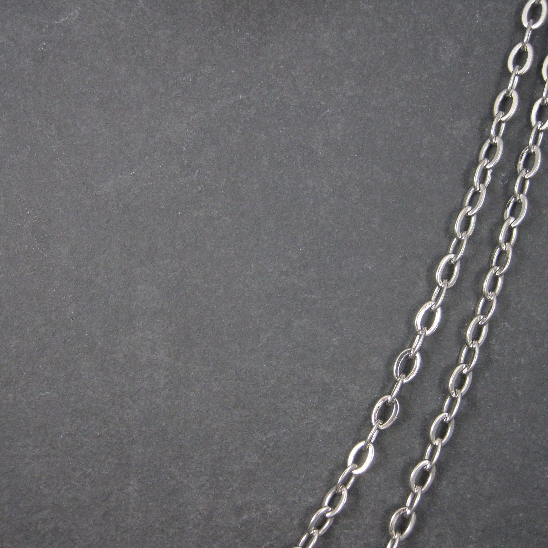 Classic 100 Inch Stainless Steel Opera Length Chain Necklace