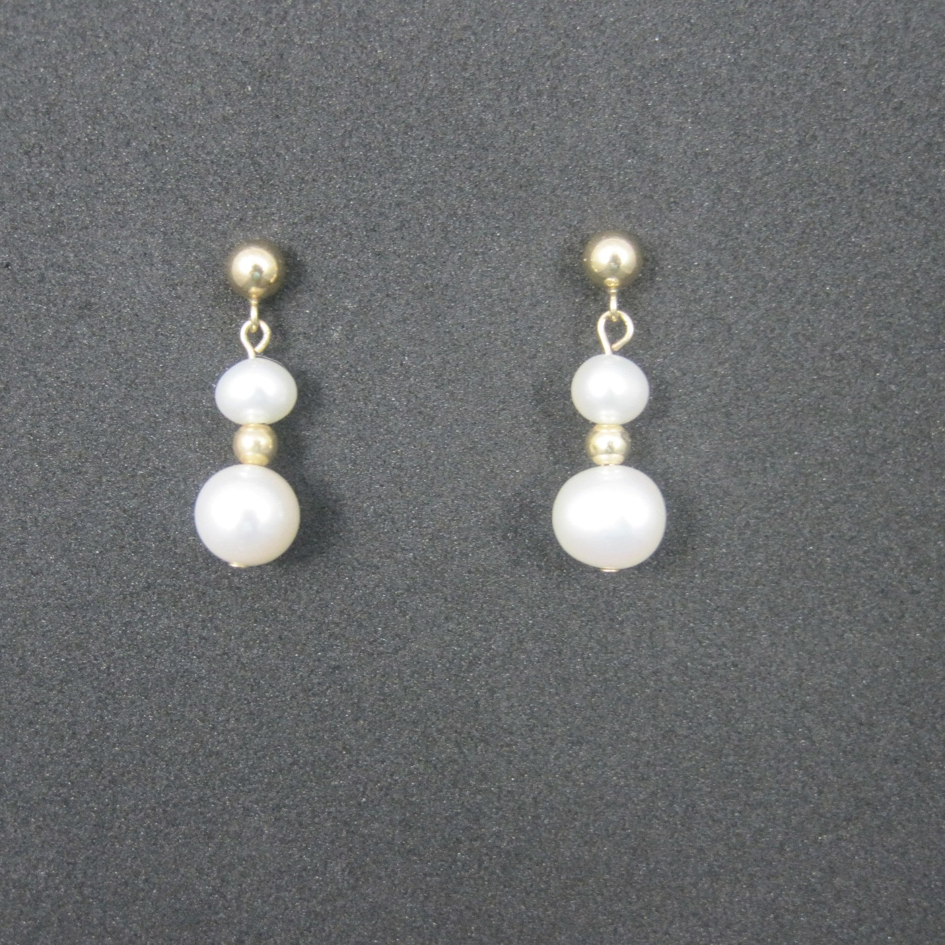 Vintage 14K Pearl Earrings