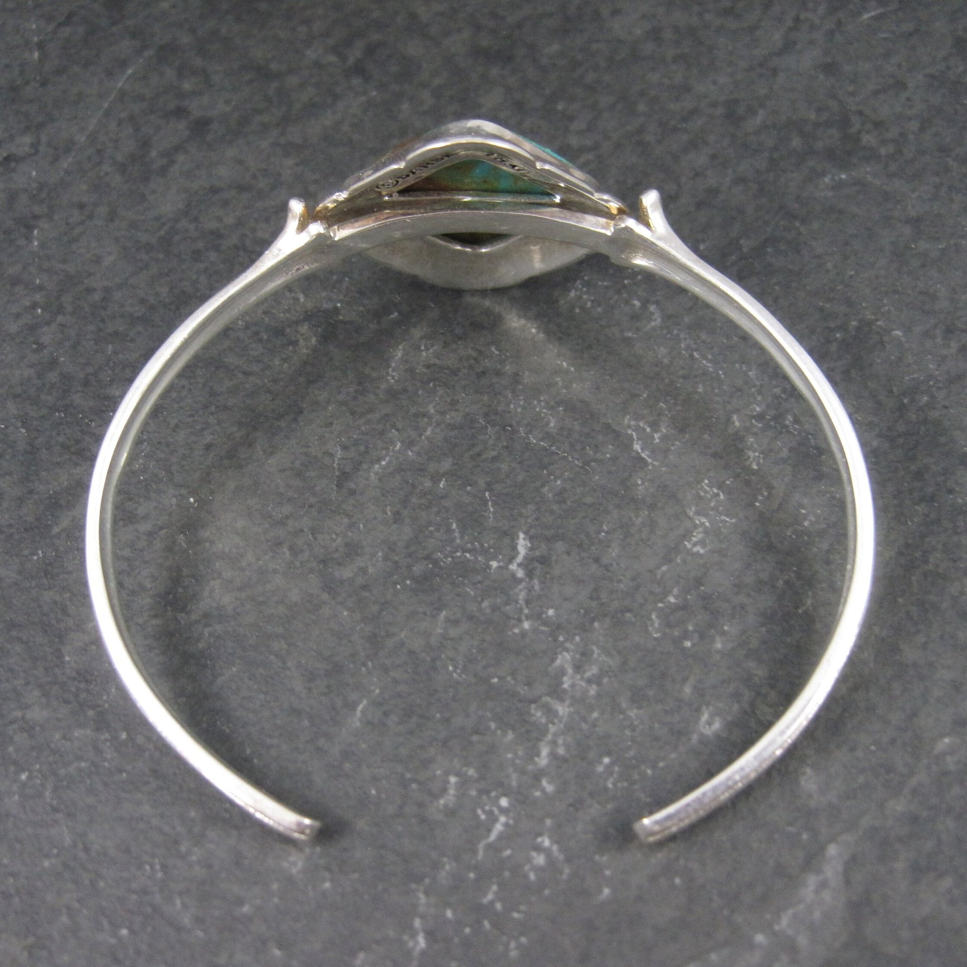 Southwestern Barse Sterling Turquoise Cuff Bracelet 7 Inches