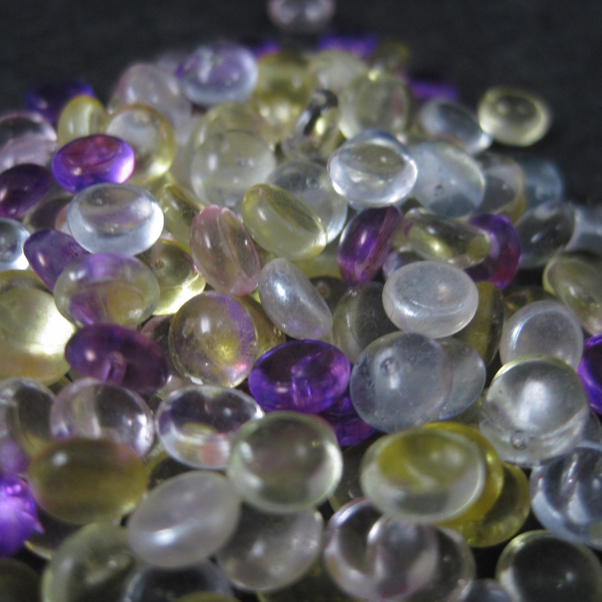 Mixed Lot 6mm Acrylic Flatbacks for Jewelry Making Floating Lockets and Crafts