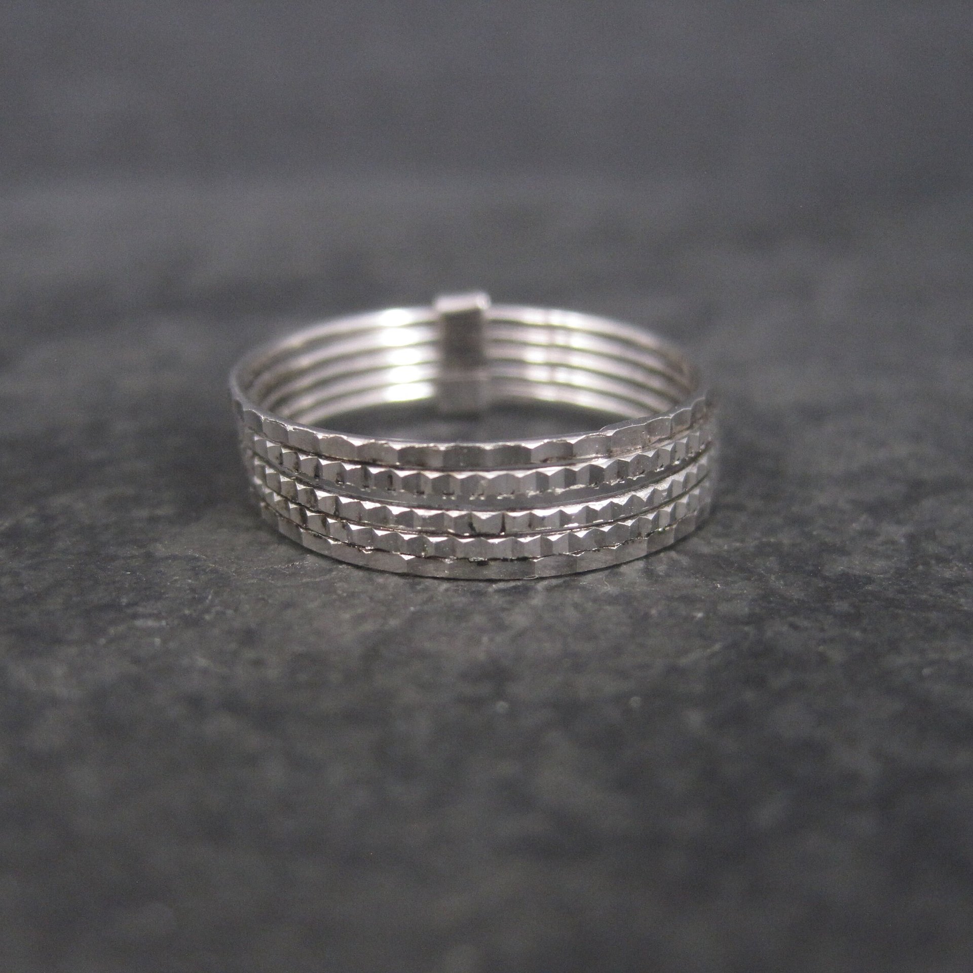 Vintage Sterling Stacking Ring Size 8