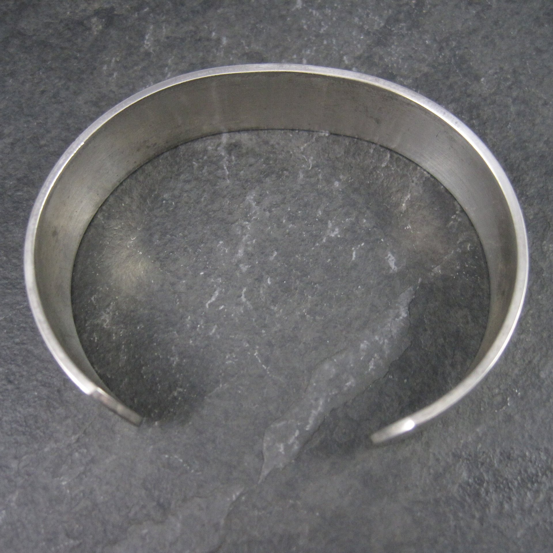 Estate Sterling Kokopelli Cuff Bracelet 6.5 Inches