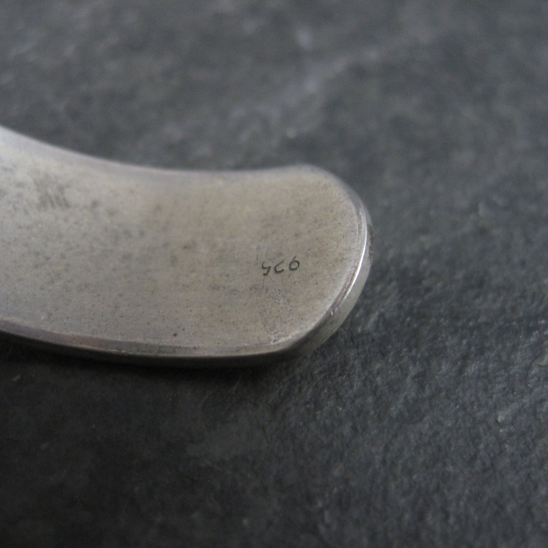 Estate Sterling Kokopelli Cuff Bracelet 6.5 Inches