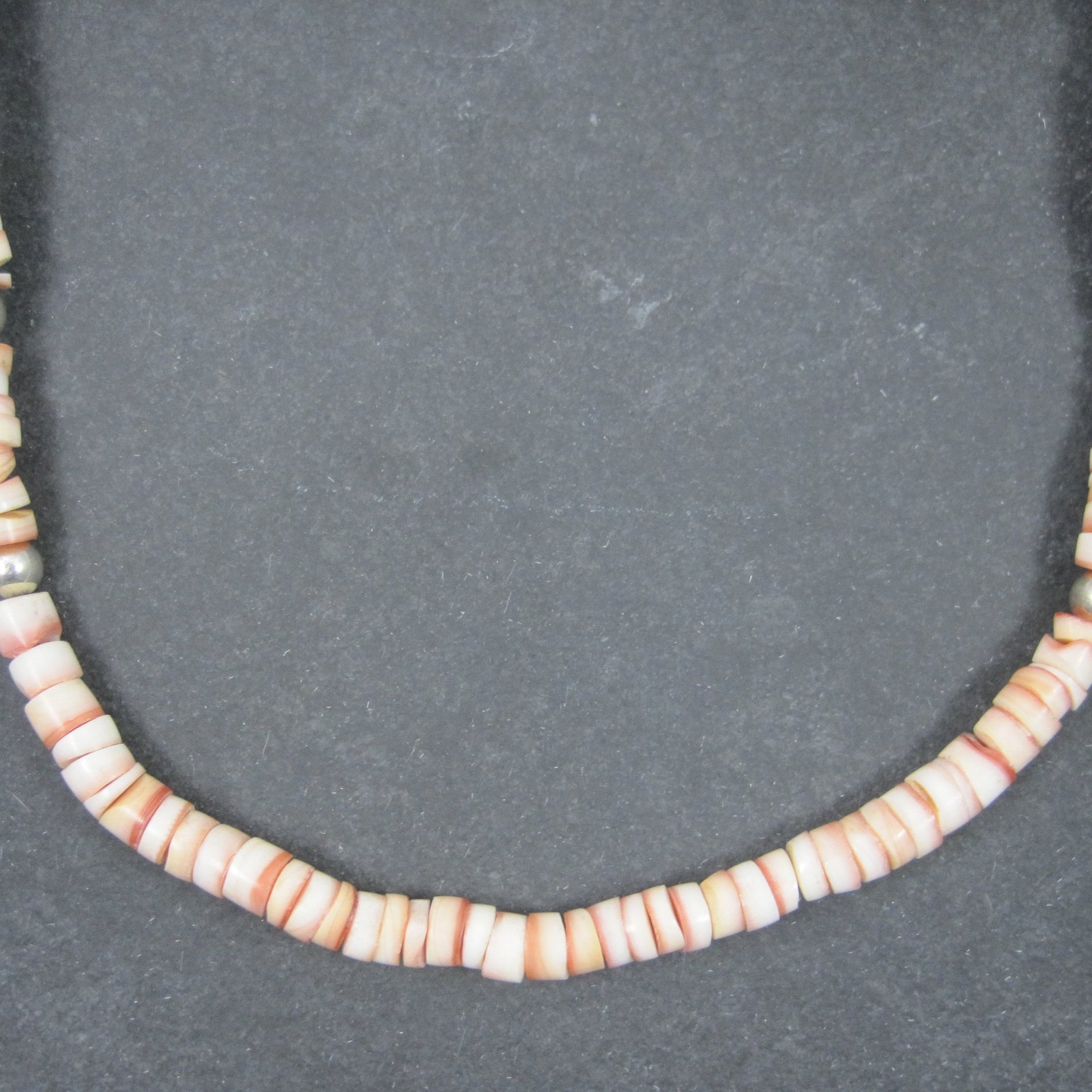 Vintage Sterling Shell Necklace Desert Rose Trading