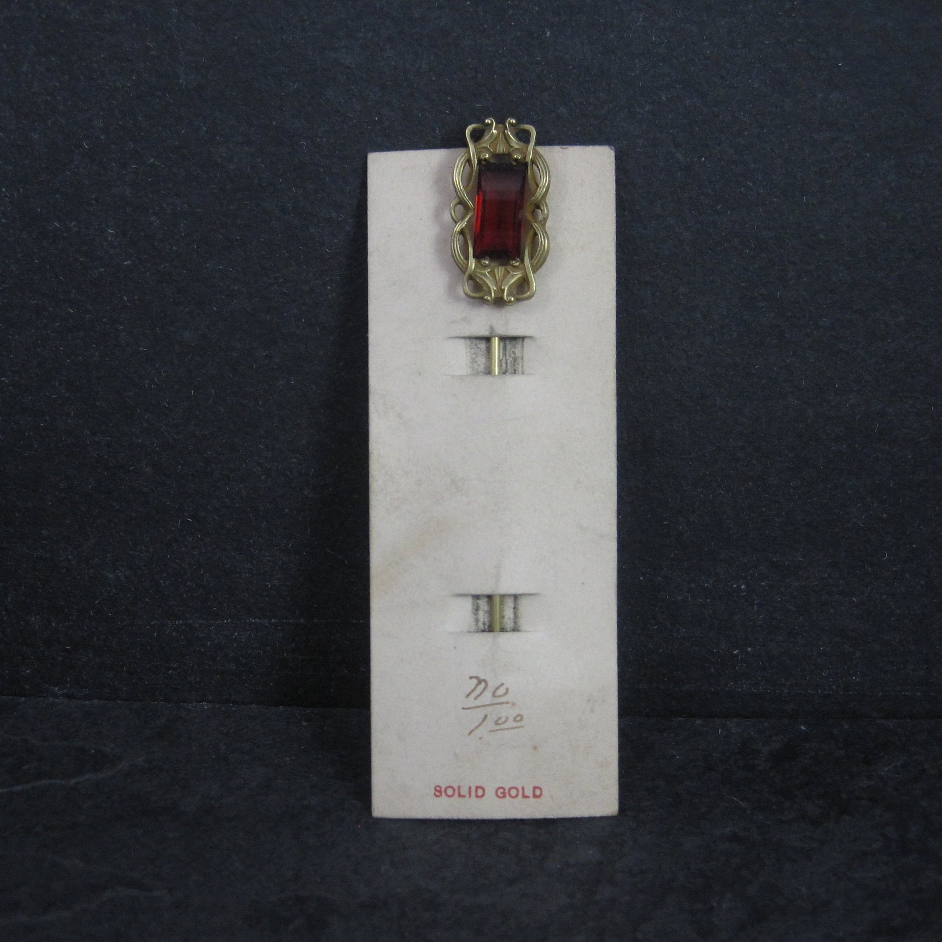 Antique Victorian 18K Stick Pin Deadstock