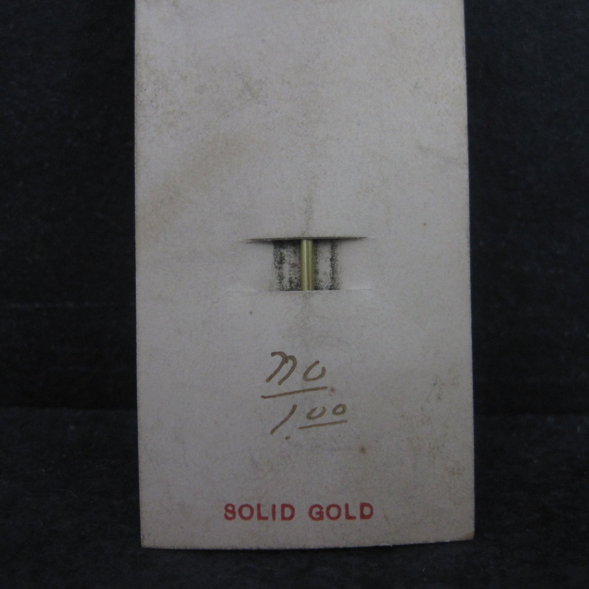 Antique Victorian 18K Stick Pin Deadstock