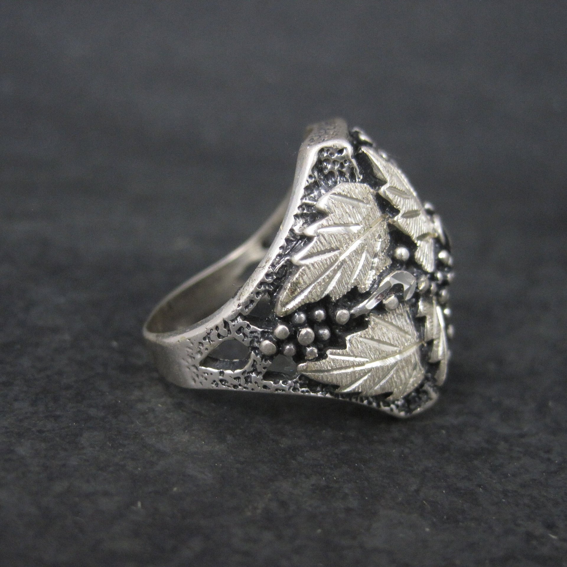 Mens Sterling Black Hills Silver Ring Size 9