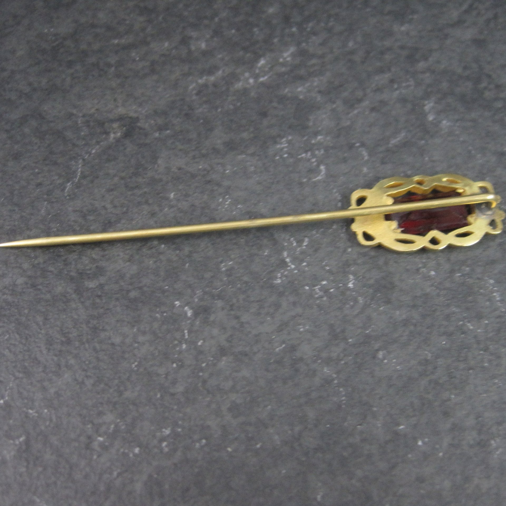 Antique Victorian 18K Stick Pin Deadstock
